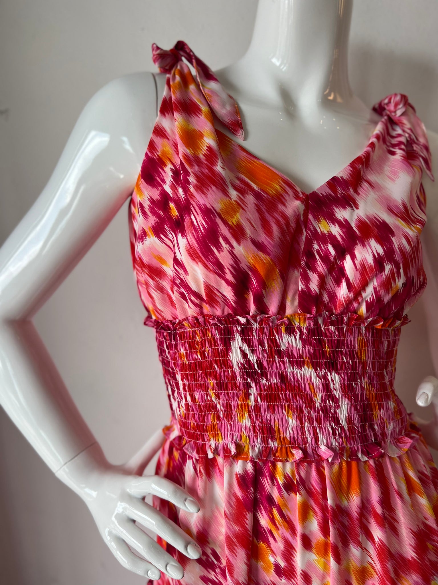pink flame dress Hot Pink Latin-Rhythm Dress on Sale