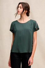 Load image into Gallery viewer, Velvet - Marcel Sleeveless Blouse - Mallard (Green)