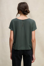 Load image into Gallery viewer, Velvet - Marcel Sleeveless Blouse - Mallard (Green)