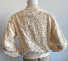 Load image into Gallery viewer, Sanctuary Marilyn Eyelet Bomber - Collagen
