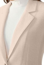 Load image into Gallery viewer, Sanctuary - Bryce Knit Blazer - Toasted Marshmallow