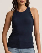 Load image into Gallery viewer, Velvet - Cruz Tank Top - Ink (Navy Blue)