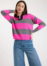 Load image into Gallery viewer, Brodie Ruby Rugby Polo - Mid Grey