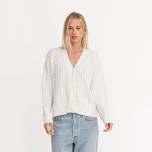 Load image into Gallery viewer, Kerri Rosenthal - Suzanne Cardigan Just Add Love - Cloud White