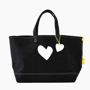 Kerri Rosenthal The Small Tote Imperfect Heart - Black