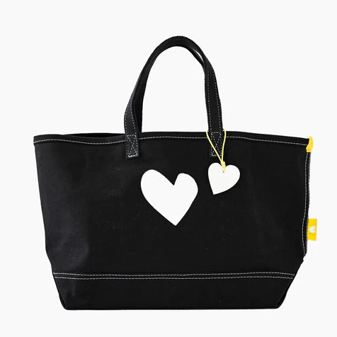 Kerri Rosenthal The Small Tote Imperfect Heart - Black
