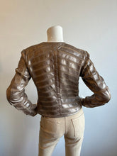 Load image into Gallery viewer, Mauritius -Yula Leather Jacket - Silver