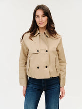 Load image into Gallery viewer, Six Fifty - Arden Crop Trench - Pebble