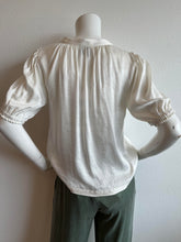Load image into Gallery viewer, 209 West 38th-Short Sleeve Top-White
