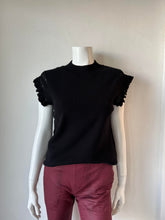 Load image into Gallery viewer, Melissa Nepton- Zowie Sweater Tank- Black