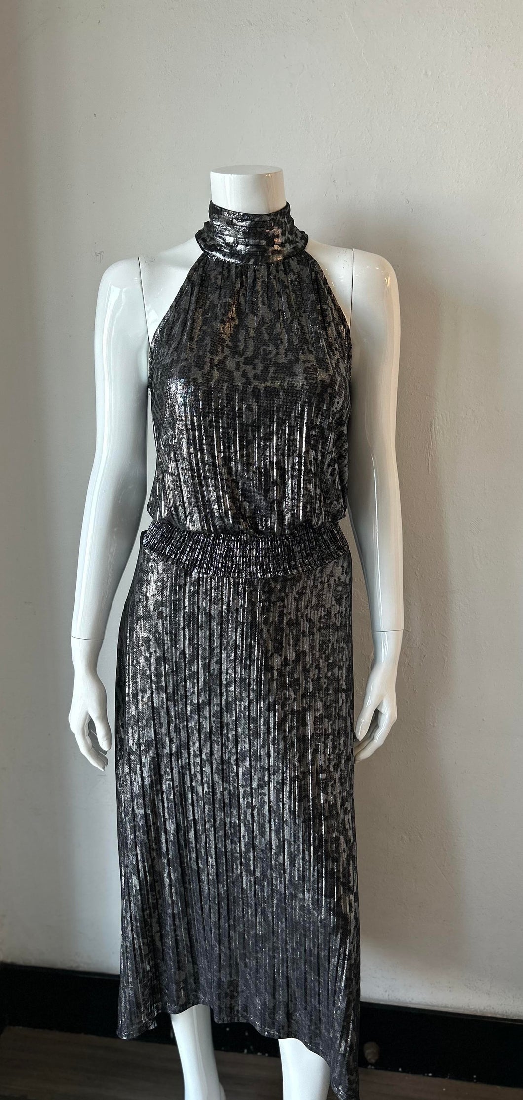 Veronica M- Smocked Pleated Maxi Gina Pleats
