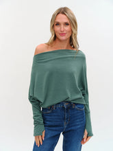 Load image into Gallery viewer, Six Fifty - Anywhere Top Long Sleeve - Evergreen
