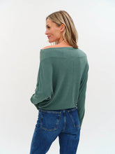Load image into Gallery viewer, Six Fifty - Anywhere Top Long Sleeve - Evergreen