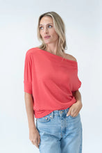Load image into Gallery viewer, Six Fifty - Short Sleeve Anywhere Top - Tangerine