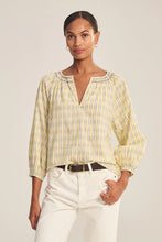 Load image into Gallery viewer, Velvet Campbell Sleeve Boho Top - Butter Cup