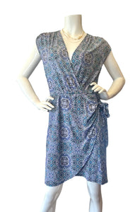 Veronica M - Sleeveless Faux Wrap - Nixie