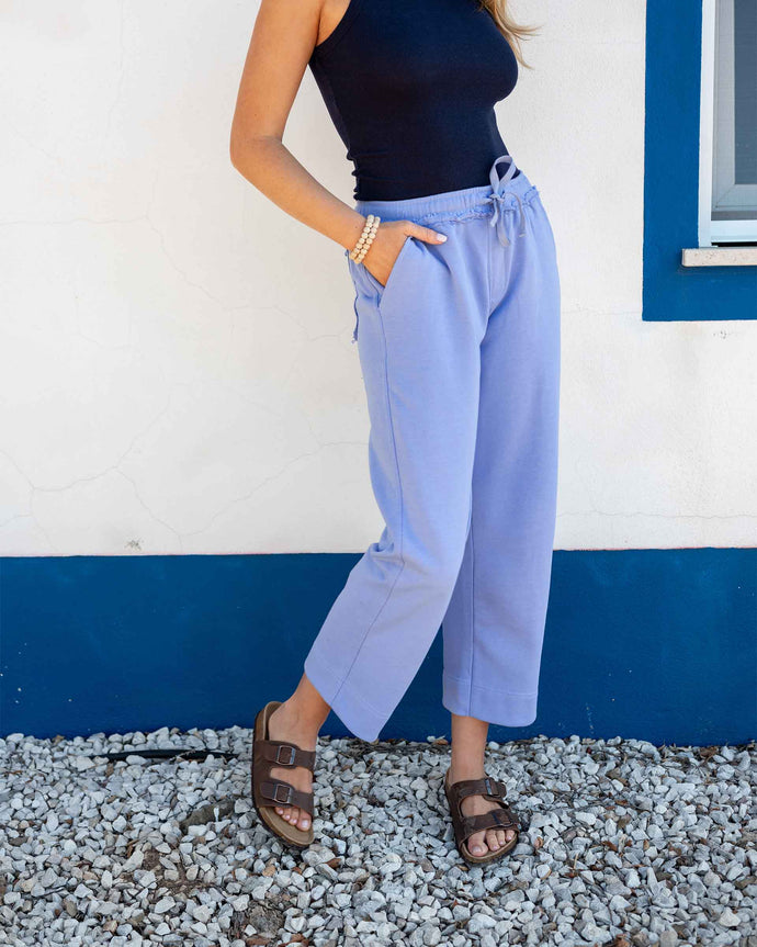 Mersea - Frenchie Wide Leg Pant - Periwinkle