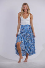 Load image into Gallery viewer, Sea Lustre - Honey Maxi Wrap Skirt - Blue Grass