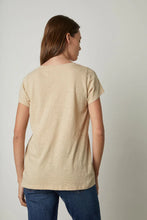 Load image into Gallery viewer, Velvet - Lilith V-Neck Tee - Buckwheat