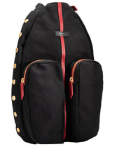 Load image into Gallery viewer, Hammitt - Courtside Sling - Blk/BG Red Zip