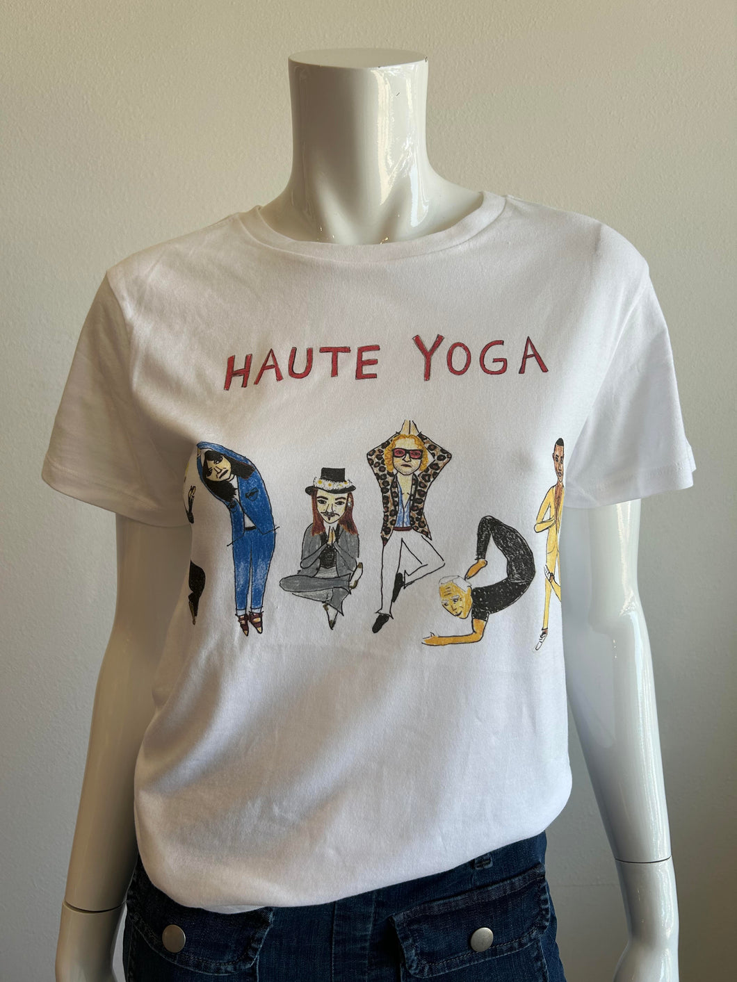 Unfortunate Portrait- Haute Yoga Tee Shirt