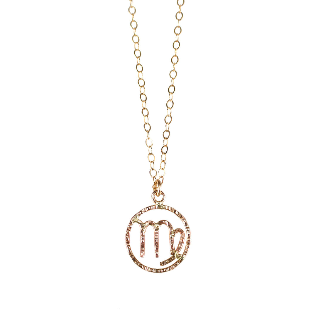 Virgo Necklace - Gold Fill