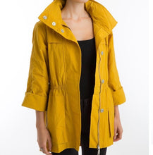 Load image into Gallery viewer, Anorak - Crinkle Nylon Anorak in New Curry