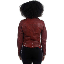 Load image into Gallery viewer, Wild RF Leather Jacket- Ox Blood