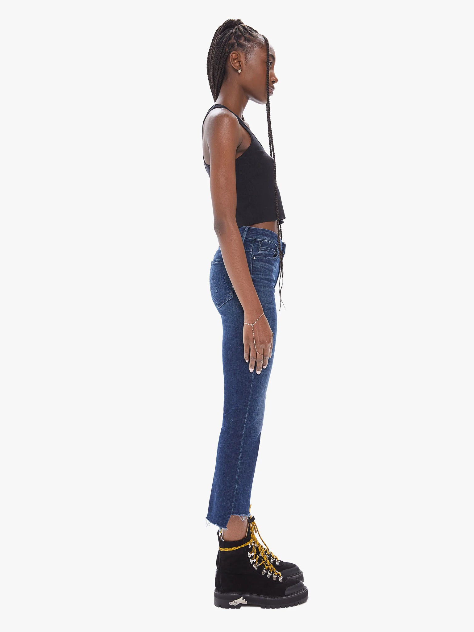 Mother - Insider Crop Step Fray - Good for You – CAMI Mother - Insider Crop Step Fray - Good for You – CAMI