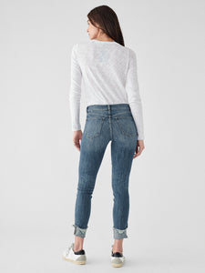 Florence Ankle Mid Rise Skinny Moore