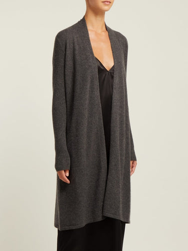 Skin - Guila Cardigan in Charcoal Heather Grey