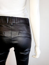 Load image into Gallery viewer, Nansi Flare Flog Style Pant - Black Vegan