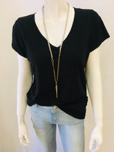 Load image into Gallery viewer, Crystal and Chain chain with a Tibetan Dagger Necklace