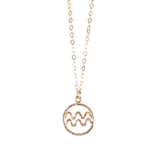 Load image into Gallery viewer, Aquarius Necklace - Gold Fill