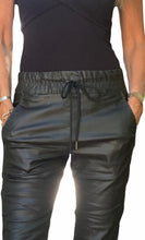 Load image into Gallery viewer, Shely Style Flog Pants - Green Vegan Leather