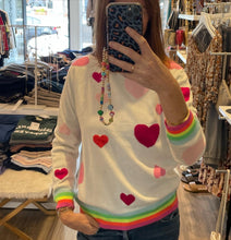 Load image into Gallery viewer, Brodie Wispr Sweetheart Sweatshirt Sweater - Bubblegum