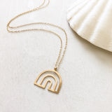 Load image into Gallery viewer, IAM Rainbow Necklace - Gold Filled