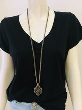 Load image into Gallery viewer, Statement Necklace - Carved Labradorite