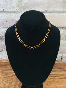 Long 16"  Link Chain Necklace