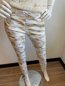 Shely Bevy Flog Pants - White Gold Camo