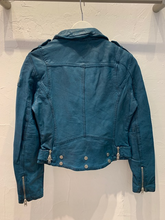Load image into Gallery viewer, Mauritius - Wild Leather Jacket -  Teal
