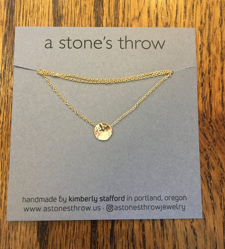 Stones Throw - On the Dot Necklace