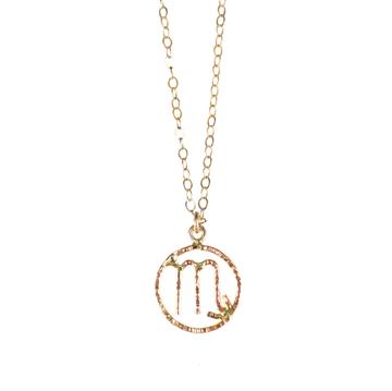 Scorpio Necklace - Gold Fill