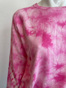 Wispr by Brodie Moonlight Tie Dye Sweatshirt (Sweater) - Dragon Fruit Dye