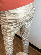 Load image into Gallery viewer, Shely Style Flog Pants - Gold Zebra