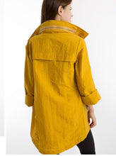 Load image into Gallery viewer, Anorak - Crinkle Nylon Anorak in New Curry