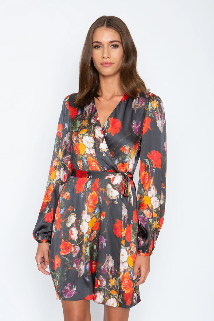 Caballero Sofia Wrap Dress - Painted Still Life