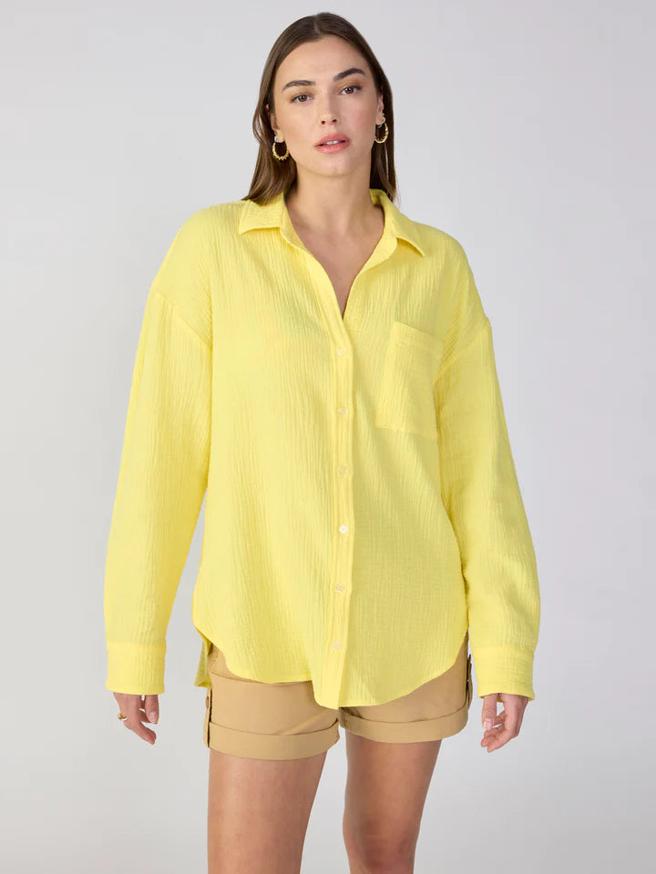 Sanctuary - Slit Back Tunic - Lemoncello