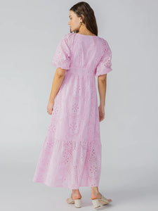 Sanctuary - Maxi Eyelet Dress - Pink