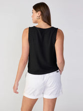 Load image into Gallery viewer, Sanctuary - Link Up Tie Tee - Black
